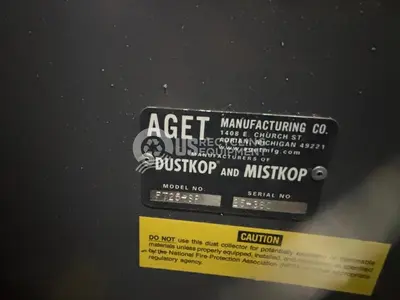 Used AGET MANUFACTURING FT25-SP FILTER WITH CYCLONE Dust Collectors Missouri US | US Recycling Equipment #1265734