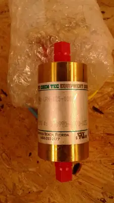 Chem-Tec LPH-125-10BC Adjustable Flow Monitor NEW. 6C