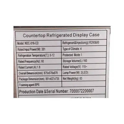 USED NEW AIR NDC-016-CD