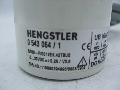 USED HENGSTLER RA 58-P/0012EK.42TBUB