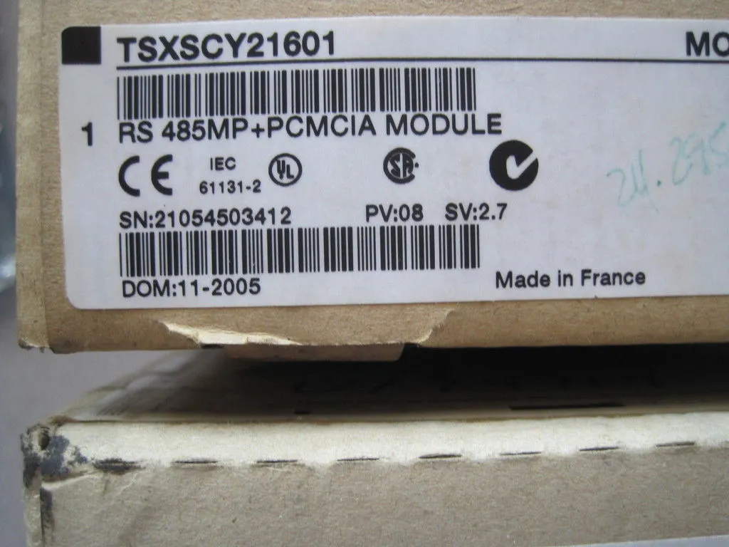 NEW MODICON TSXSCY21601 MODULE