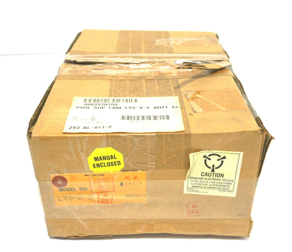 NEW SEALED LAMBDA LYS-X-5 POWER SUPPLY LYSX5