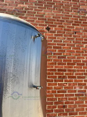 Unknown Brand 1500 Liters Stainless Steel Jacketed Holding Tank