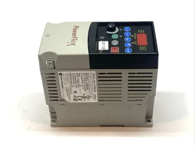 Used Allen-Bradley Ser. A PowerFlex 4 VFD 1P 0.25HP 100-120V 48-63Hz Variable Speed Drives Michigan US | Maverick Industrial Sales #1397762