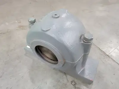 Split Pillow/ Plummer Block Bearing Housing SSN524, 4-7/16" Shaft Diameter