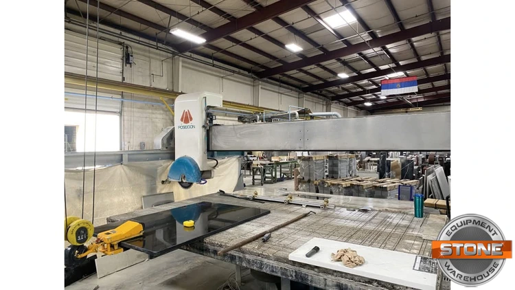 2014 POSEIDON Odeon Bridge Saws | STONE EQUIPMENT WAREHOUSE