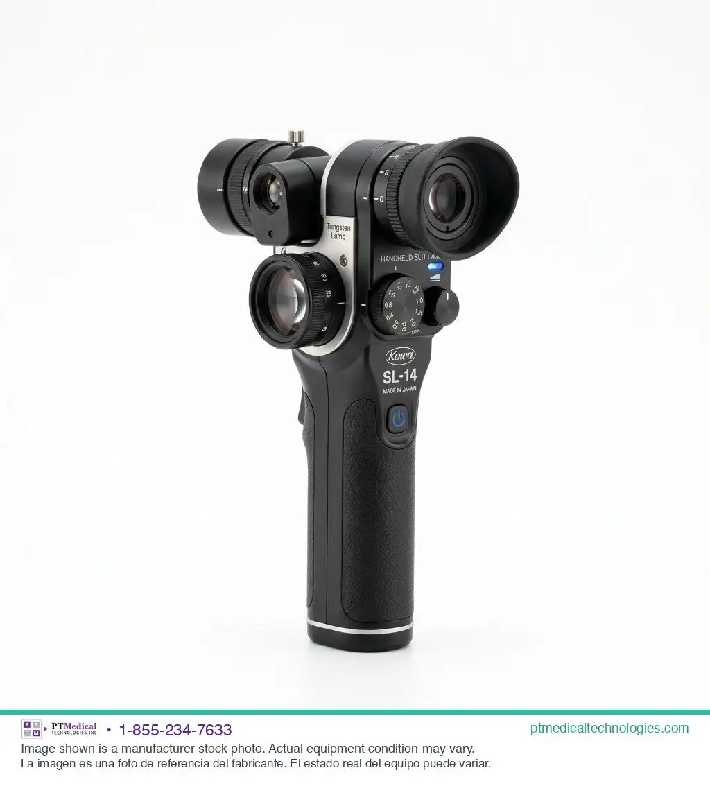 Used KOWA SL14 PORTABLE SPLIT LAMP Ophthalmology Texas US | PT Medical Technologies #1458500
