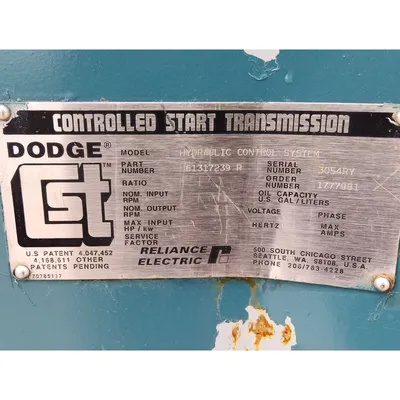 USED DODGE INDUSTRIAL, INC. 630 CST