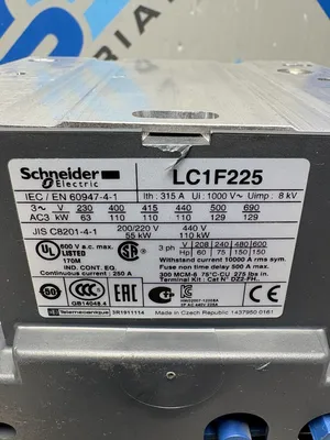 USED SCHNEIDER ELECTRIC LC1F225