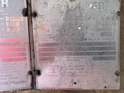 Used 1960 PFAUDLER _UNKNOWN_ Reactors North Carolina US | DH Griffin Used Equipment #1561493