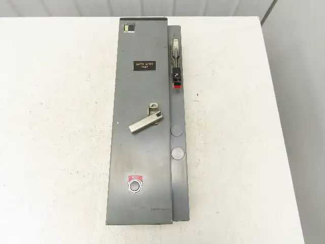 Cutler Hammer A30CDA0 Combination Motor Starter 10Hp 480V 3Ph Size 1 Fused