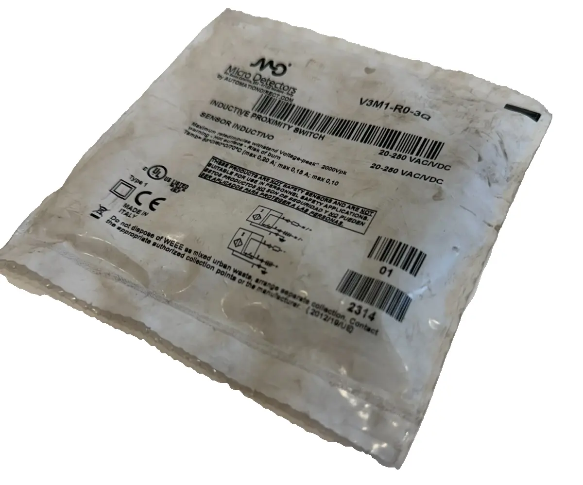 NEW AUTOMATION DIRECT V3M1/R0-3Q INDUCTIVE PROXIMITY SWITCH V3M1R03Q