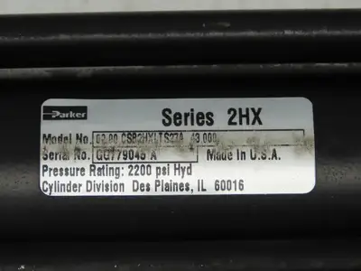 Parker Series 2HX Electrohydraulic Cylinder Actuator 2" Bore 43" Stroke 2200 PSI