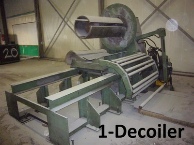 USED VAN OTTERLOO PROFILING LINE 1350 MM
