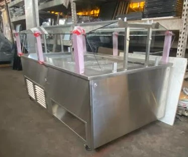 101-0085 Wasserstrom 7’ Self Contained Salad Bar