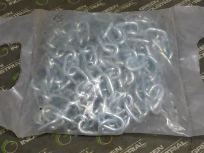 Lehigh SecureLine G30 Proof Coil Chain 1/4 in x 20 ft Electro Galvanized New