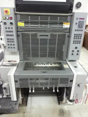 Hamada Four Color Press model B452A, -----   clean, very nice running press.