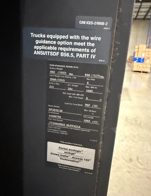 2017 CROWN SP3510-30 Order Picker | Pressroom Solutions LLC (5)