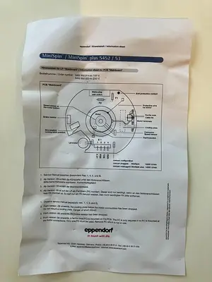 New | in-Stock EPPENDORF MINISPIN Medical Parts | Denova Medical #1521470