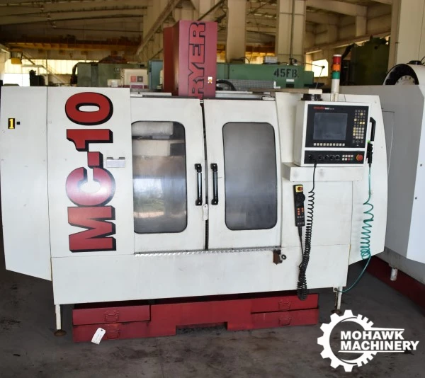 MC-10 FRYER CNC COMPACT VERTICAL MACHINING CENTER w/ANILAM 6000I CNC CONTROLS - 16-POSITION ATC