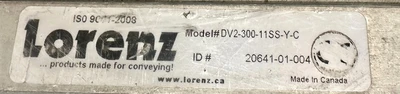 Used _UNKNOWN_ DV2-300-11SS-Y-C Pneumatic Conveyors West Virginia US | Cooper Industries #1409629
