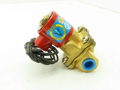Lancer 2LB26LB3041 2-Way Skinner Solenoid Valve 3/8" NPT N.C. 0-40psi 12VDC