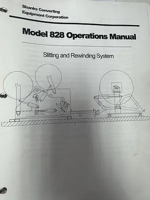 Shanks 828 Slitters & Perforators, slitter rewinder | Mark One Machinery (8)