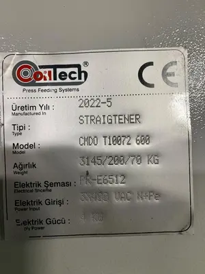 2022 COILTECH 24-1200 Coil Feed Lines | PressTrader Limited (11)