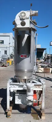 SPC8521  Material Handling Equipment bag dump station, 40.25" x 28.5" x 98.25" MAC Stainless Steel