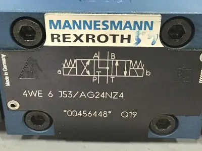 USED REXROTH 4WE6J53/AG24NZ4 MANIFOLD