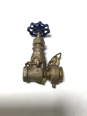 Nibco T-113-HC 1/2in Bronze Gate Valve, Thread x Hose Thread 039923616562
