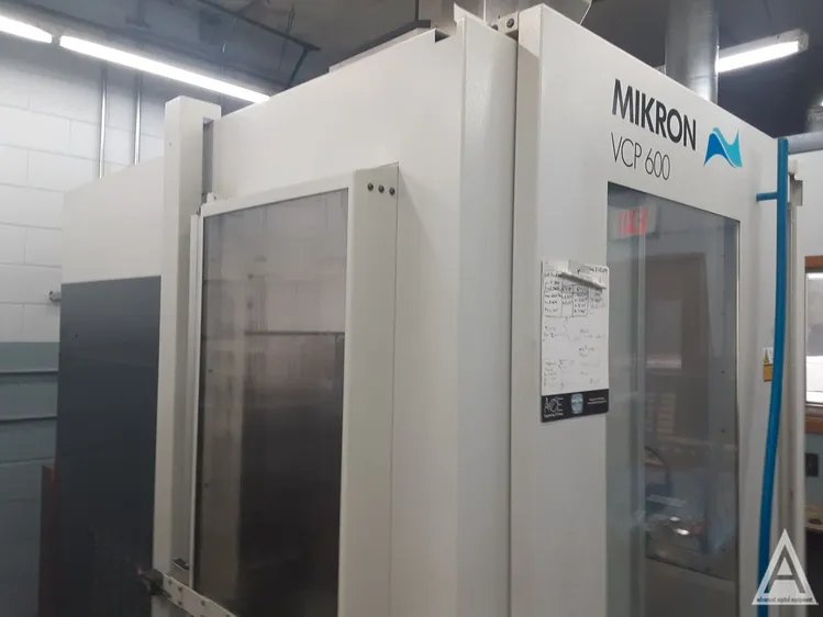 2004 MIKRON VCP600 Vertical Machining Centers | Advanced Capital Equipment