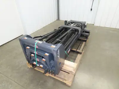Linde E20C Forklift Mast Class II 4 Stage 4 Lever 258.5" Lift 2155 lbs Max