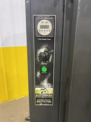 30" X 48" RENEGADE MODEL #FL9000 3048 AUTOWASH ROTARY TABLE HEATED PARTS WASHER : STOCK #19875