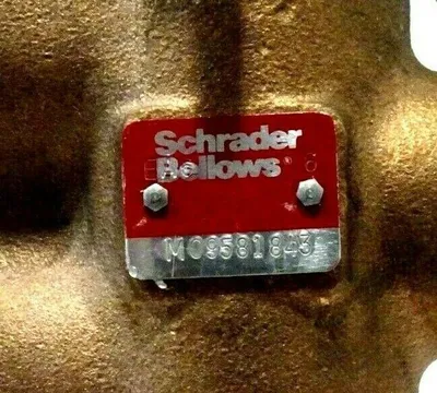 NEW SCHRADER BELLOWS M09581843 MANUAL VALVE
