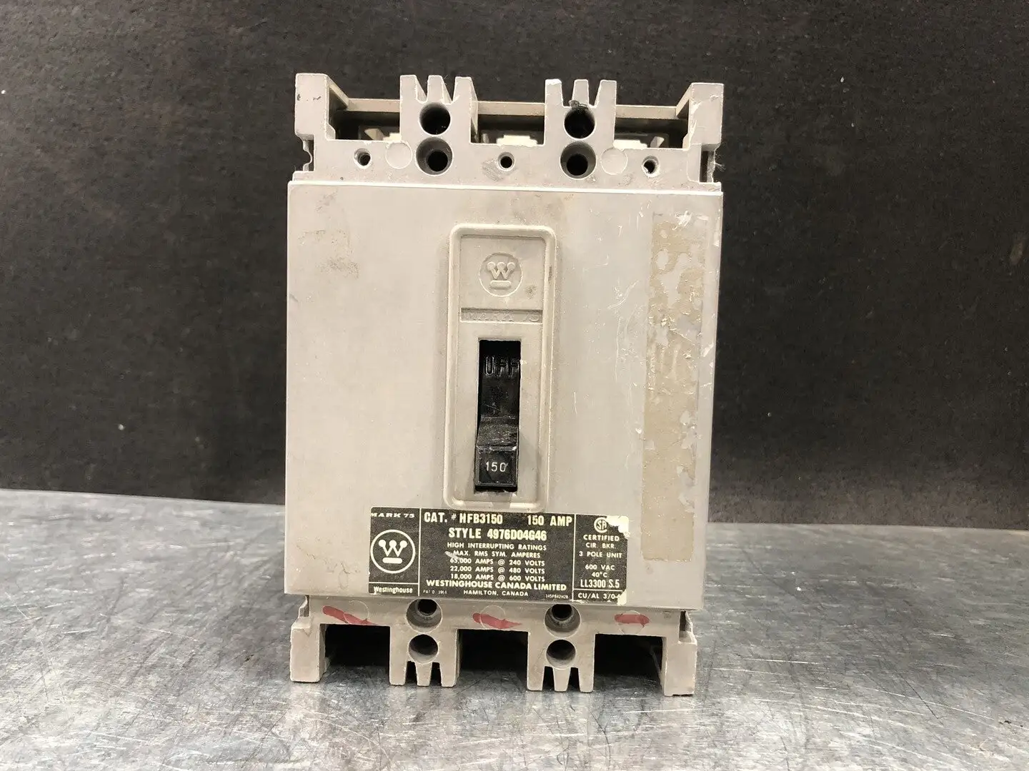 USED WESTINGHOUSE HFB3150