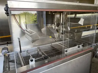 Nielsen Enrobing belt 300mm wide with Blum Cooling tunnel