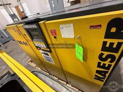 Used KAESER BS 61 Rotary Screw & Sliding Vane Air Compressors Illinois US | Meadoworks #1492191