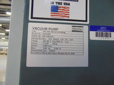 USED 2024 ATLAS COPCO GHS 4600 VSD+