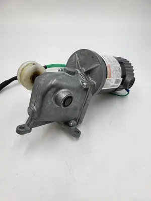 USED DAYTON DAYTON, RIGHT ANGLE, 90V DC, DC GEARMOTOR - 1LRB4