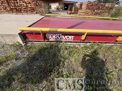Used 2022 RICE LAKE 70 X 11 SURVIVOR FLAT TOP TRUCK SCALE Scales North Carolina US | CAROLINA MACHINERY SALES #1279464
