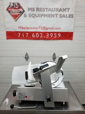 Bizerba GSP Manual Deli Slicer 2014 Fully Refurbished Tested Working!