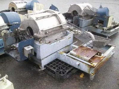 Sharples P2000 sanitary frame, casing and bedplate only.