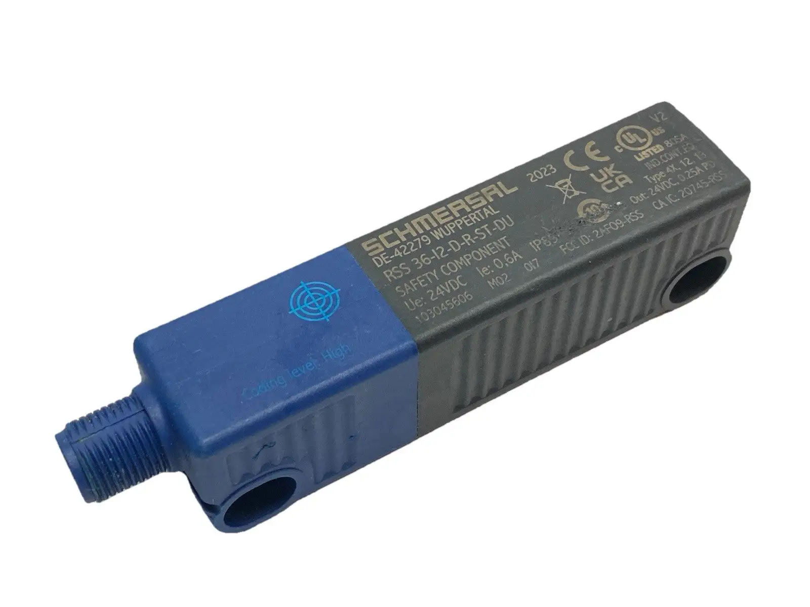 USED SCHMERSAL SAFETY SENSOR M12 8-POLE 103044826