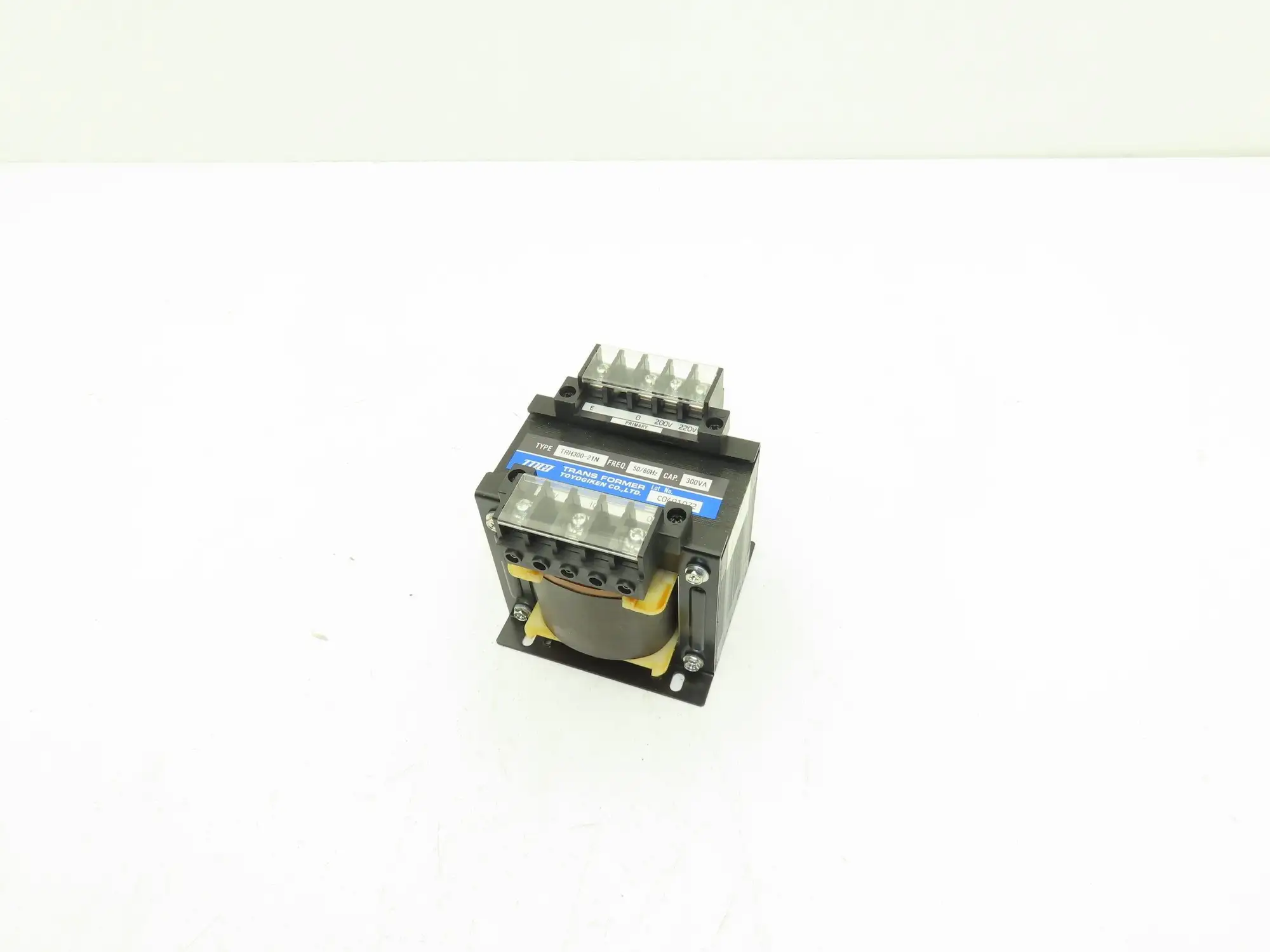 Toyogiken TRH300-21N Togi Stepdown Control Transformer 300va HV 220 LV 110