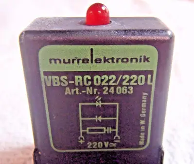 USED MURR ELEKTRONIK RC ELEMENT