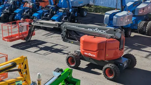 Used 2017 SKYJACK SJ63AJ Articulating Boom Lifts Pennsylvania US | National Lift Equipment #1381229