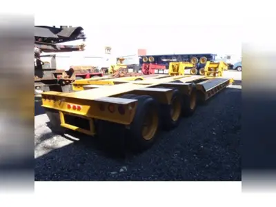 Used 2002 A PLUS 60 TON DETACHABLE LOWBOY Lowboy Trailers Florida US | USA Transequipment #1542473