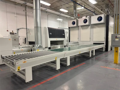 USED 2019 CEFLA OMNIDRY BELT3/3500/42/150 & TB 2V-4000