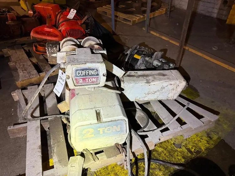 Used COFFING 2 TON Hoists (All Types) Pennsylvania US | Global Equipment International, LLC #759011